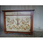 Credenza ante lisce con cassetti